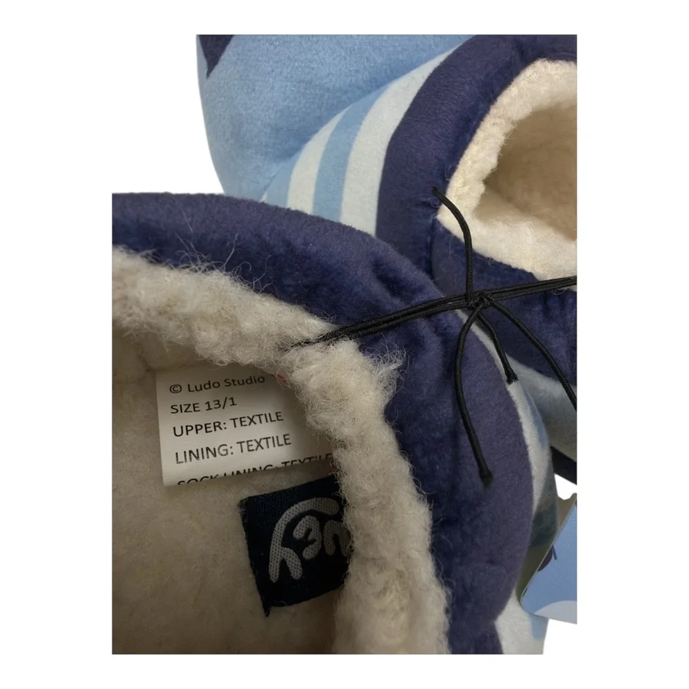 Bluey 3D Youth Slippers Ludo Studio Size 13/1 NWT